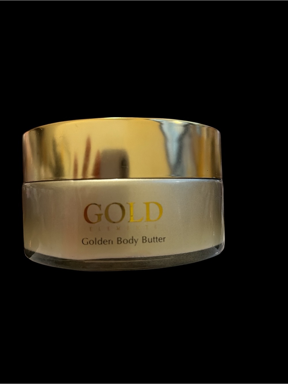 Supreme 24k Gold Golden Body Butter - Gold and Cream Jar